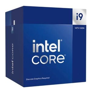Intel i9 14900F CPU 4.3GHz (5.8GHz Turbo) 14th Gen LGA1700 24-Cores 32-Threads 68MB 65W Graphics Card Required Retail Raptor