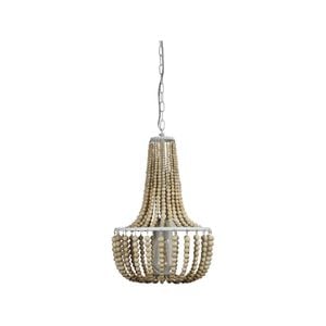 Oriel Lighting Cascara Natural 1 Light Pendant Light 33cm