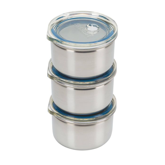 Smash Products: Snack & Dip Container | 3x 60ML | Indigo