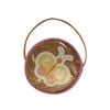 Emma Memma Round Butterfly Bag Kids/Child Costume Party Accessory Pink/Gold