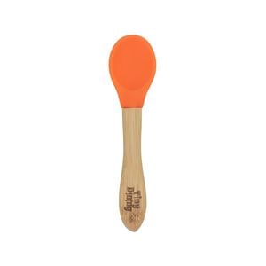 Tiny Dining Children's Bamboo Spoon - Silicone Tip - Eco-friendly - 14cm