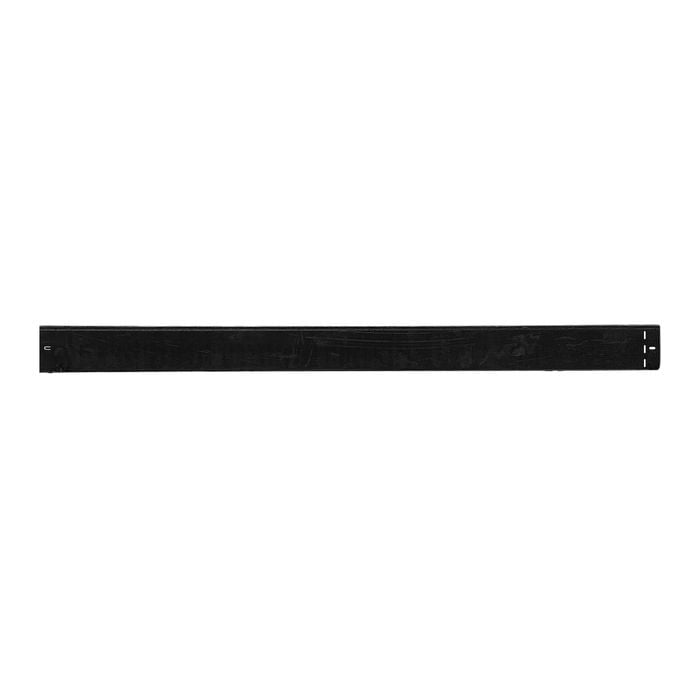 Jack 1200 x 100mm Black Steel Interlocking Edging