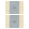 2x Odyssey Living Breathe Cotton Standard Pillowcase 48cm X 73cm Natural