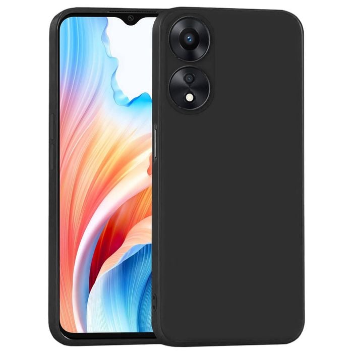 MEZON OPPO A38 4G Slim Black Lightweight TPU Gel Back Case