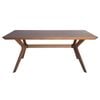 SK Designer Living | Doreen Collection | Rectangular Wood Dining Table | 180cm - Walnut