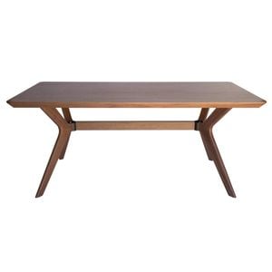 SK Designer Living | Doreen Collection | Rectangular Wood Dining Table | 180cm - Walnut