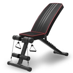 Dumbbell Sit Up Bench Press Weight FID Ab Abdominal Training Fitness Flat Incline Gym