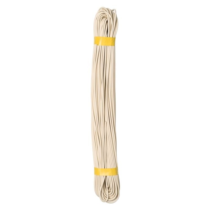 Austral 40m Cream PVC Fold Down Clothesline Cord - Cream