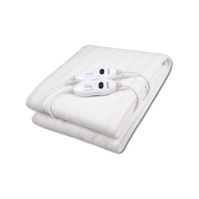 Heller Double Fitted Electric Blanket 137x193cm White