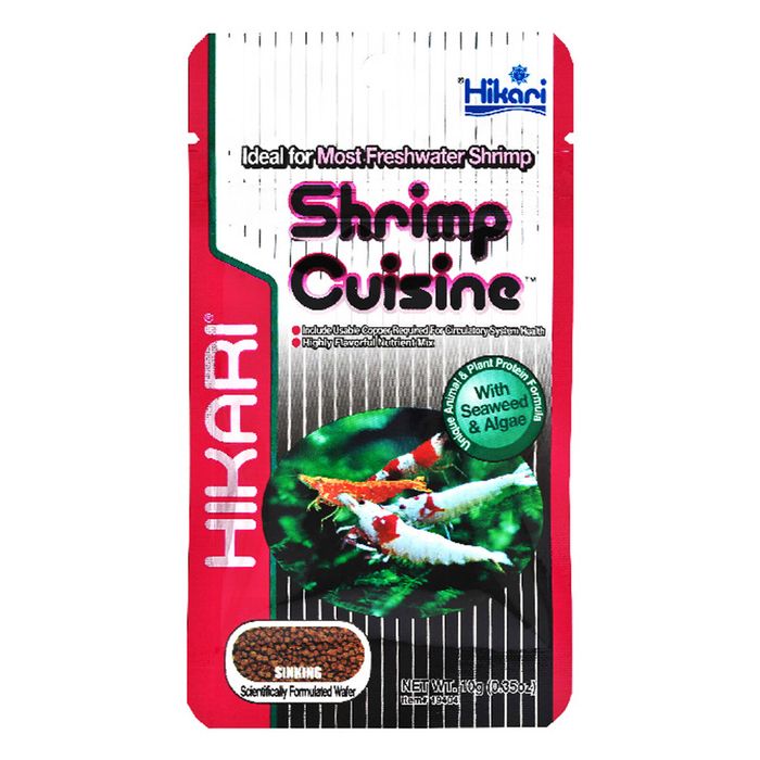 Hikari Shrimp Cuisine with Seaweed & Algae Fish Food 10gm