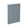Kaboodle 900mm Country Danish Blue Medium Pantry Doors - 2 Pack