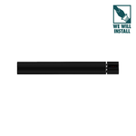 Arlec 2400W Black Smart Grid Connect Alfresco Strip Heater