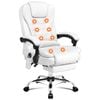 ALFORDSON Executive Office Chair Massage Heated White