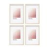 4PK Braz A4 Paris Image Photo Document Display Frame 29.7x21cm Beech