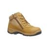 Hard Yakka Size 12 Wheat Utility Side Zip Safety Boots