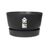 Elho 33cm Black Greenville Self Watering Plant Pot