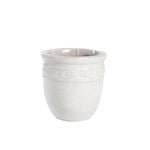Northcote Pottery 43cm White Studded Pot