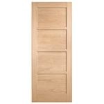 Corinthian 2040 x 620 x 35mm Internal Door White Oak Moda AMOD4