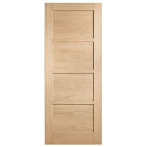 Corinthian 2040 x 620 x 35mm Internal Door White Oak Moda AMOD4
