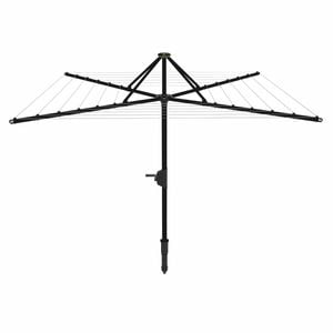 Daytek Anthracite Black MK2 M38 Rotary Clothesline