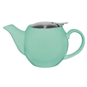 Olympia Cafe Teapot Aqua 510ml Ceramic Beverage Serveware 1 Pack