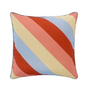 Mimosa 48cm Weekend Multi Stripe Outdoor Cushion