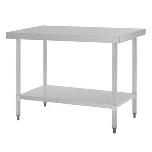 Vogue Stainless Steel Prep Table 1200mm - Gj502