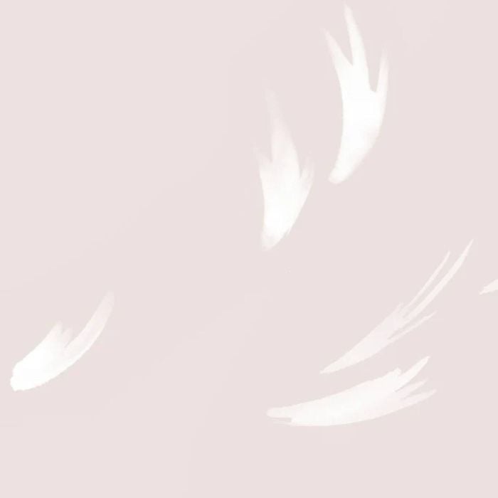 Wallpaper Trader Falling Feather, Pink
