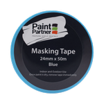 Paint Partner 24mm x 50m Blue 14 Day Resistance Masking Tape