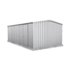 Absco Sheds 5.96 x 3.00 x 2.06m Zincalume Workshop Three Door Garden Shed