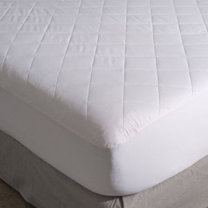Canningvale 250 Gsm 100% Cottton KingSingle Bed Mattress Protector White