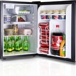 Advwin 73L Bar Fridge Mini Refrigerators Black