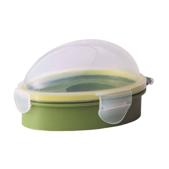 Avanti Half Avocado Pod Kitchen Saver Storage Container Fresh Fruit Keeper Green