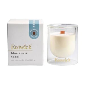 Candle SOY Jar Lantern Bottle 300g Blue Sea & Sand