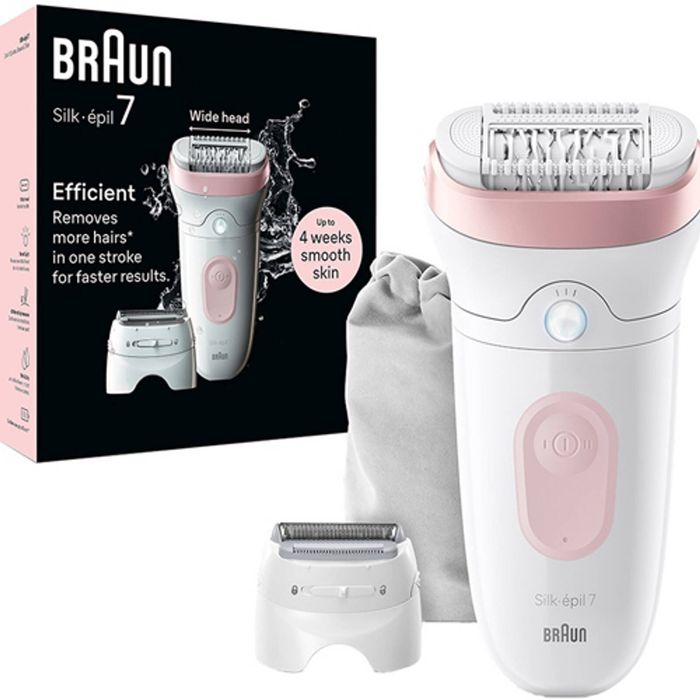 Braun SE7-030 Silk-epil 7 Epilator With 3 Extras