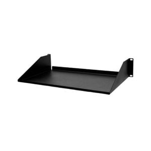 2U 2RU 19" x 267mm (10.5") Solid Cantilever Steel Shelf For Rack Server Cabinet