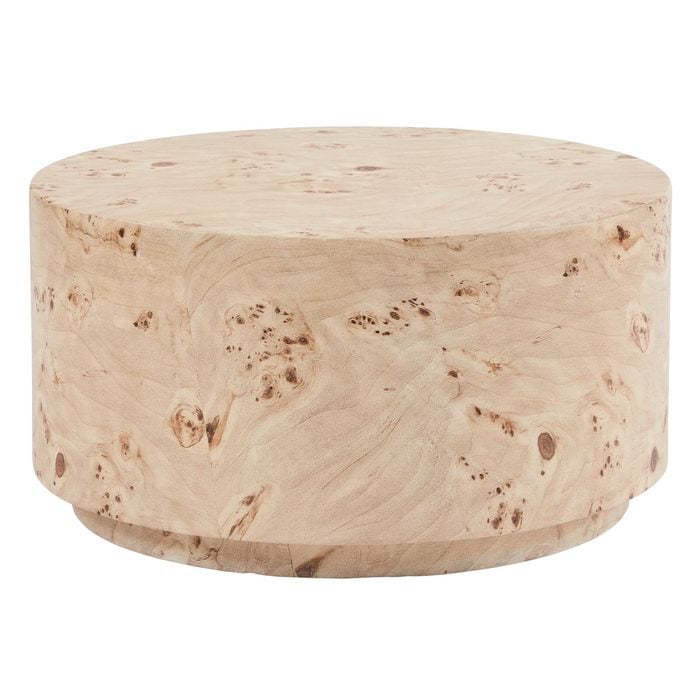 Cooper & Co. Elena 70cm Burl Look Coffee Table