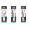 3PK Topchef Kitchen Refrigerator & Freezer Hanging Thermometer 15x3cm White