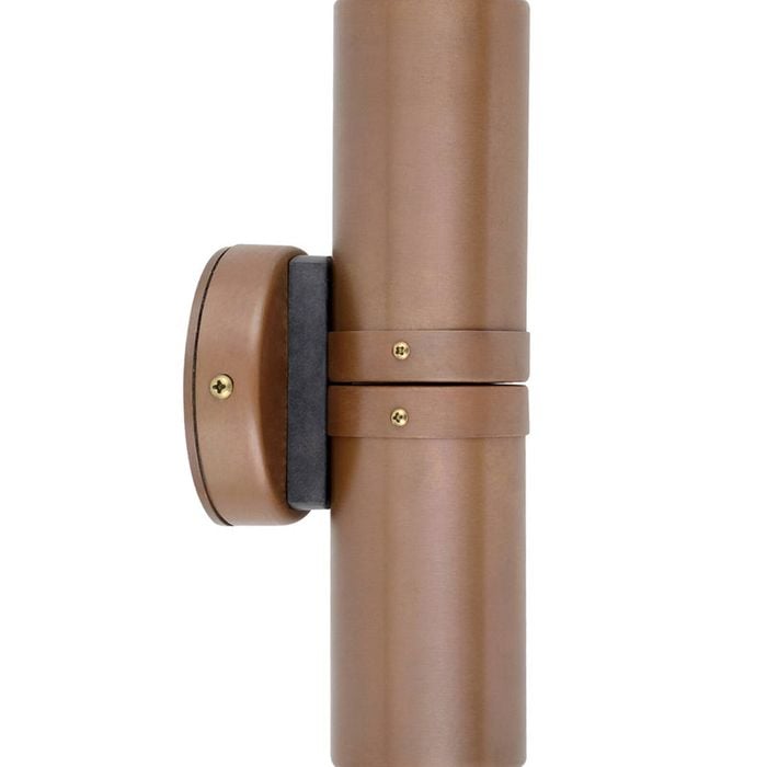 CLA Lighting MR16 Exterior Wall Pillar Up/Down Spot Light (Aged Copper) IP54