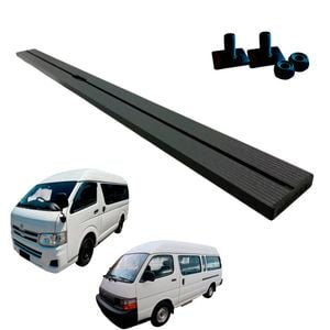 2x Crossbars 145cm Model Oz145 For Toyota Hiace And Nissan Caravan