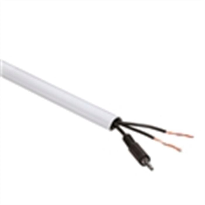 D-line Conduit Trunking 16x8mm White 2.0m