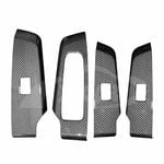 Power Window Control Switch Panel for Mitsubishi Outlander 2021-2024 Carbon Fibre Style