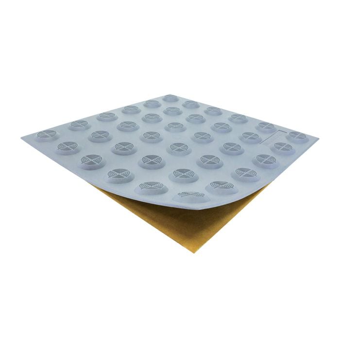 Duratac Grey Tactile Hazard Fastile - 6 Pack