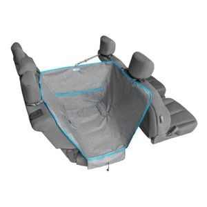 Kurgo Dog Car Seat Heather Half Hammock Grey