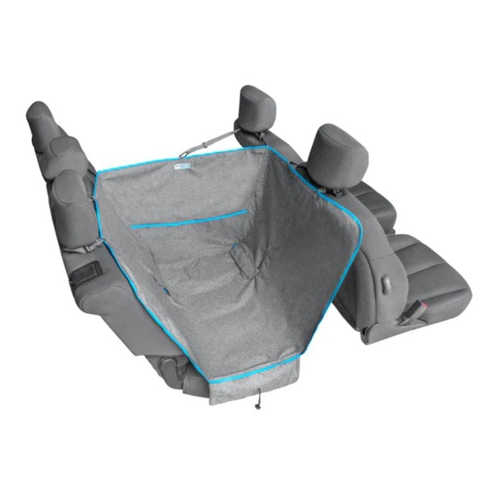 Kurgo Dog Car Seat Heather Half Hammock Grey