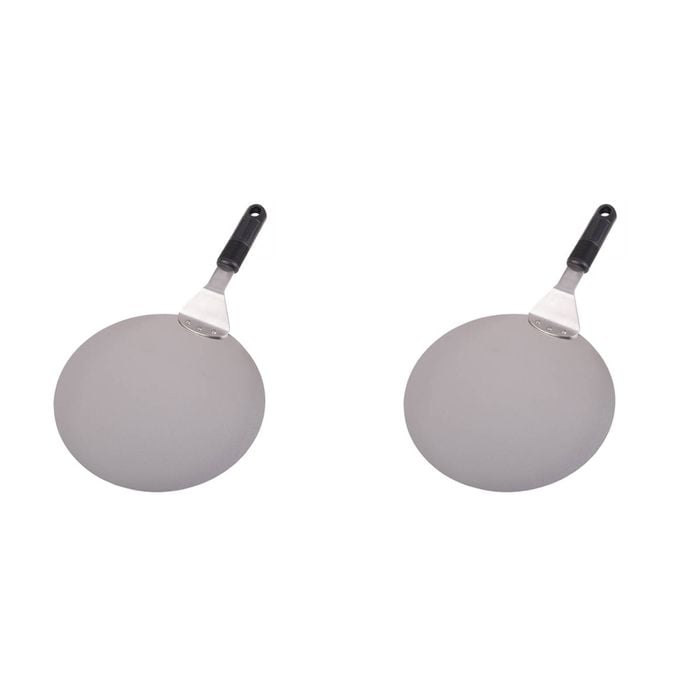 2PK Al Dente Stainless Steel Pizza Lifter 25cm Diameter Kitchen Cooking