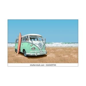 Artey | Combi Parking - Stretched Canvas - Stretched Canvas - 100 x 150cm
