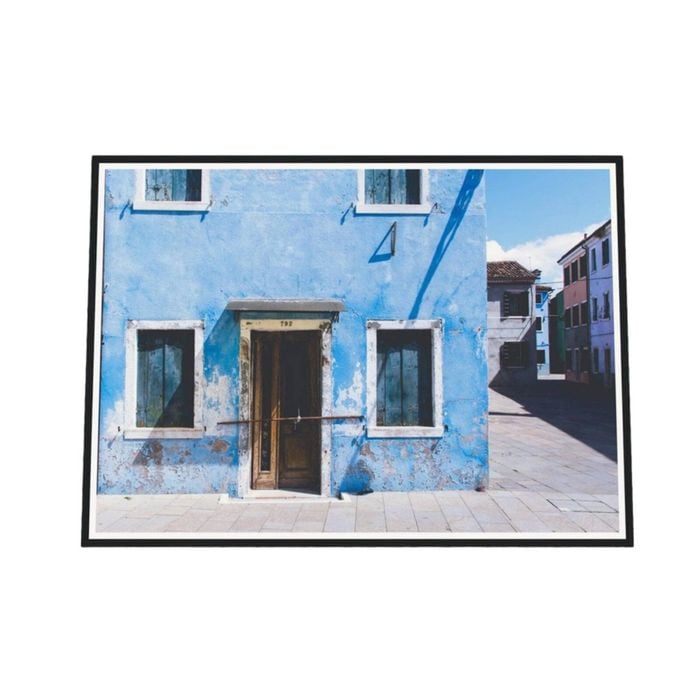 Galrie Stunning Burano Island Photography Print from Venice, Italy, Black Frame, A0 84 x 119cm (33 x 47inch)