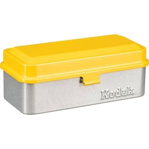 Kodak Film Case 120/135 - Yellow/Silver