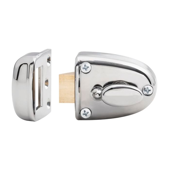 Lockwood Chrome Narrow Stile Streamlatch
